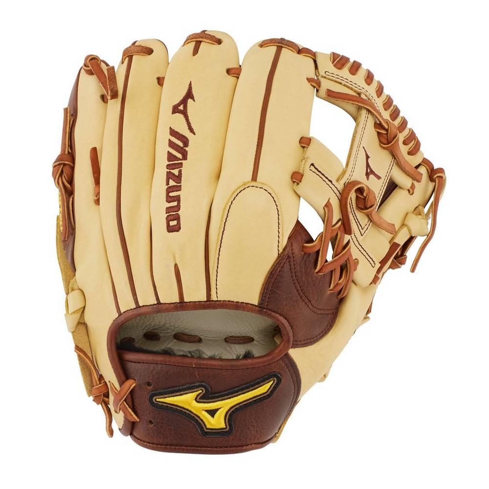 Mizuno Men's Classic Pro Soft Infield Baseball Glove 11.25" Khaki (312681-OEF)